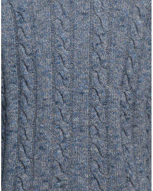 Brooksfield Blue Turtleneck for men
