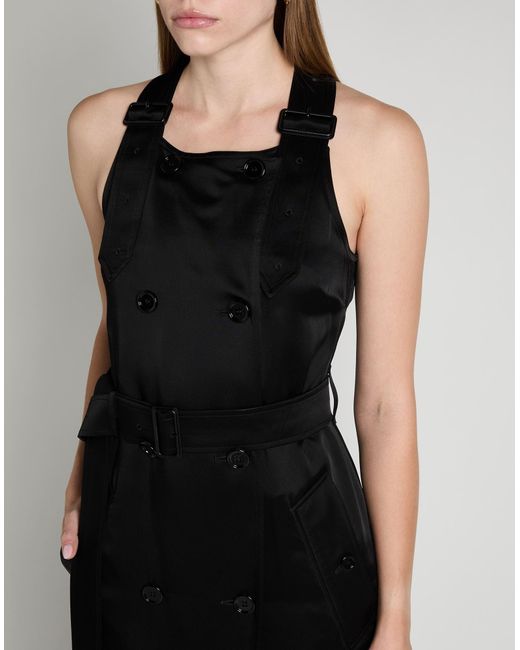 Burberry Black Maxi-Kleid