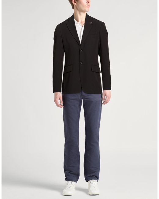 Officina 36 Black Blazers for men