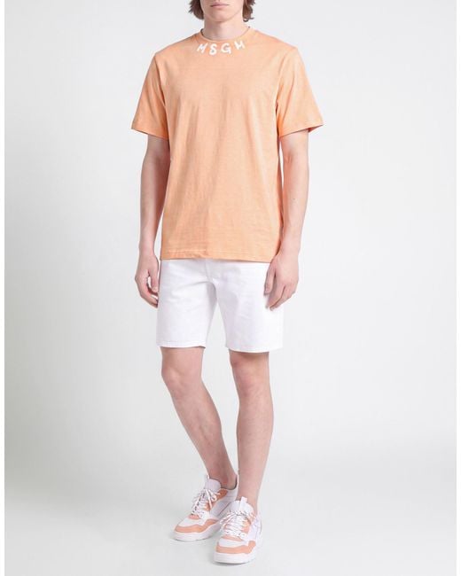 Camiseta MSGM de hombre de color Pink