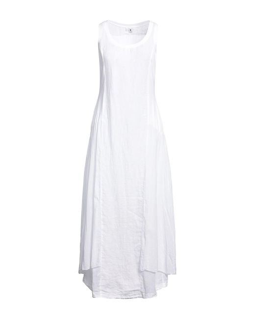 European Culture White Maxi Dress
