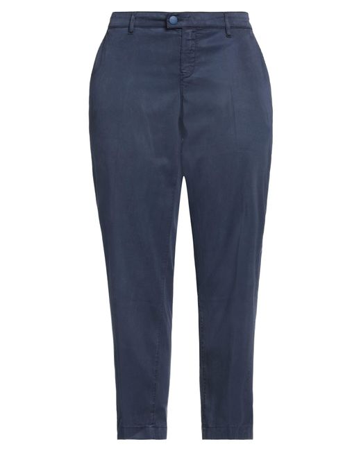 Jacob Cohen Blue Pants Lyocell, Cotton, Elastane
