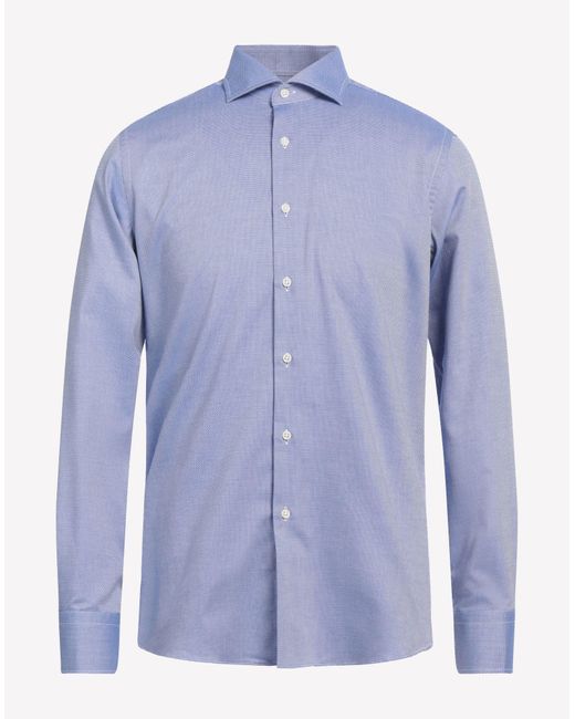 Camisa Alessandro Gherardi de hombre de color Blue