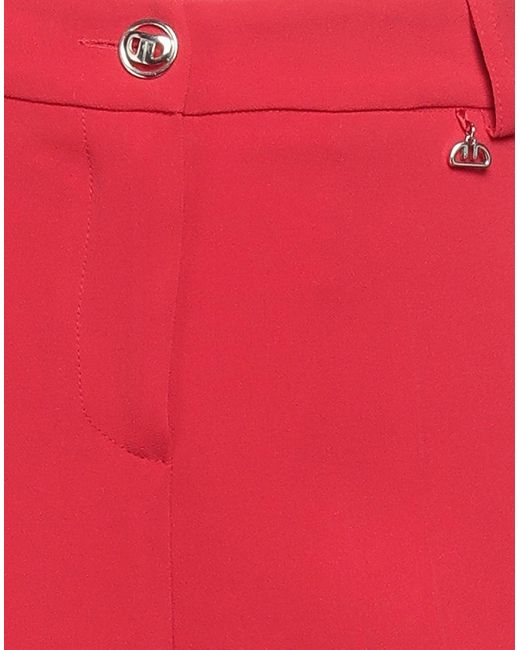 DIVEDIVINE Red Pants Polyester, Elastane