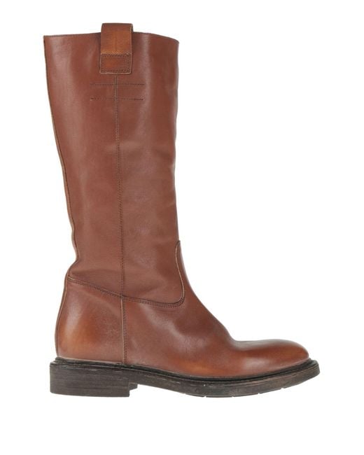 Moma Brown Boot Leather