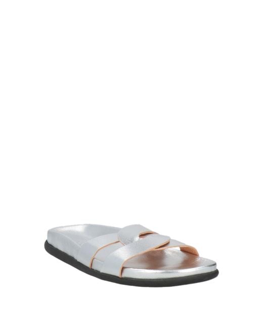 Ancient Greek Sandals White Sandals