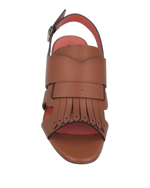 Santoni Brown Sandals