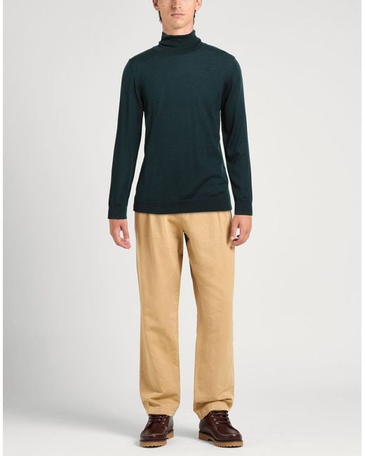 Bellwood Blue Turtleneck Virgin Wool for men