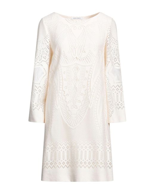 Alberta Ferretti White Midi Dress
