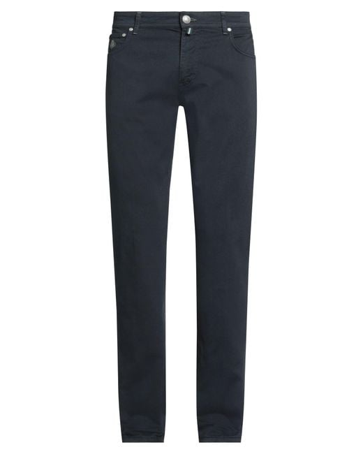 Luigi Borrelli Napoli Blue Trouser for men