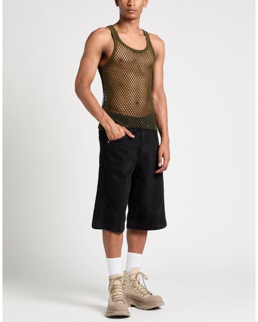 DSquared² Black Tank Top for men