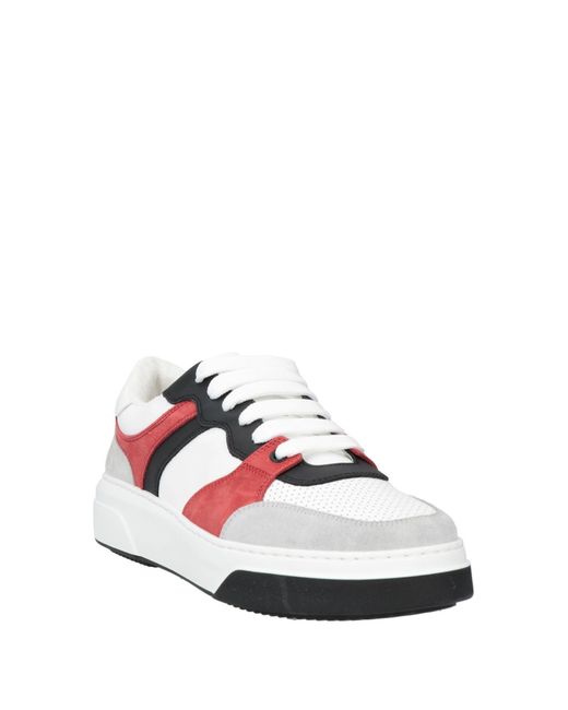 DSquared² White Sneakers Calfskin for men