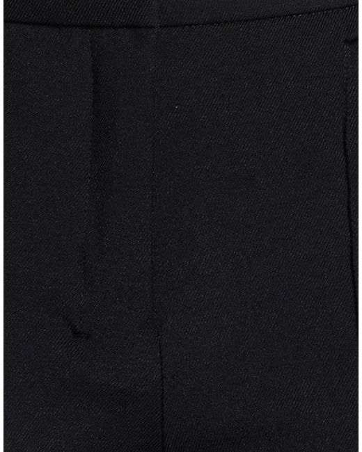 Max Mara Black Pants Cotton, Polyamide, Elastane