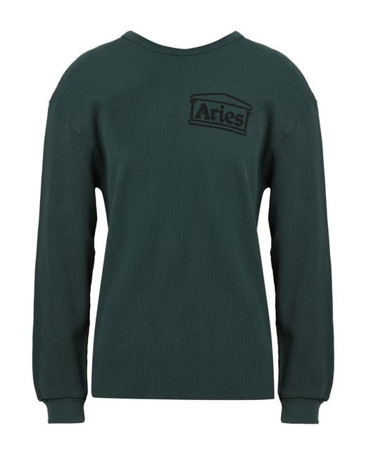 Aries x Juicy Couture Green Sweatshirt for men