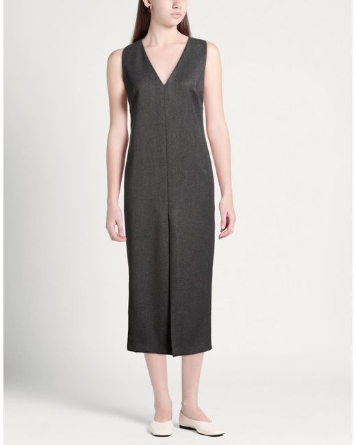 Robe Midi Grifoni en coloris Black