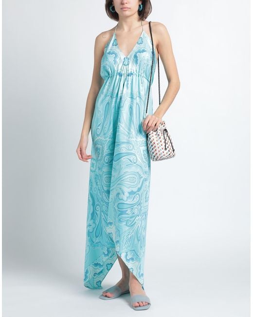 Etro Blue Midi Dress
