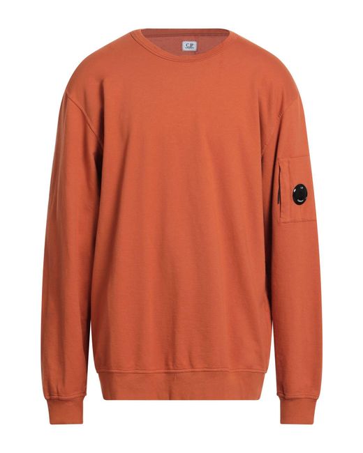 C P Company Orange Sweatshirt for men