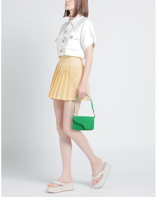 Atp Atelier Green Handbag Soft Leather