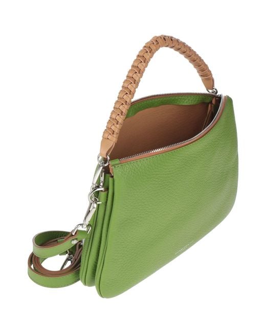 Gianni Chiarini Green Handbag Leather