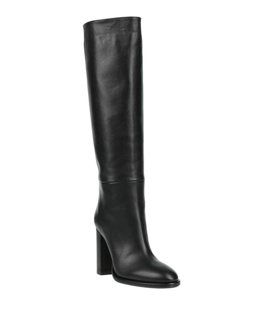 J.A.P. JOSE ANTONIO PEREIRA Black Boot Calfskin