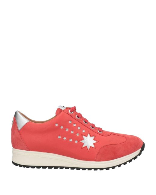 Longchamp Red Trainers