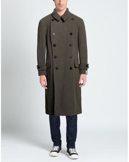 Caruso Gray Coat for men