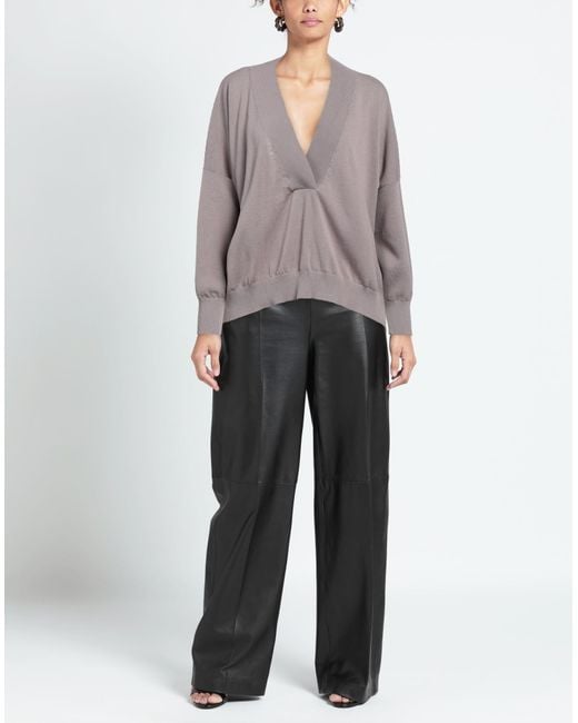 Alysi Brown Pullover