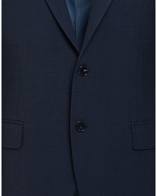 Exte Blue Midnight Blazer Wool for men