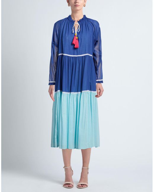 Niu Blue Midi-Kleid