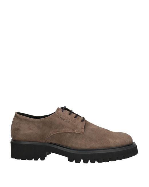 Cerruti 1881 Men's Brown Lace-Up Shoes