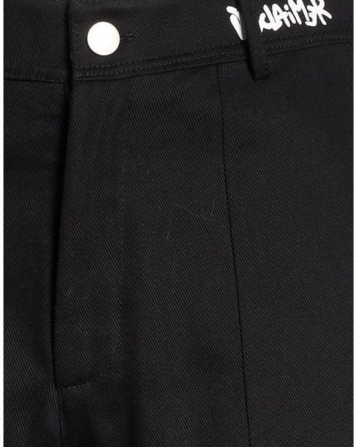 DISCLAIMER Black Pants for men