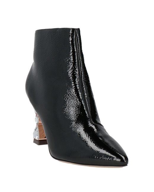 Sophia Webster Black Ankle Boots Leather