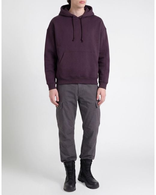 Alpha Industries Purple Sweatshirt Cotton for men