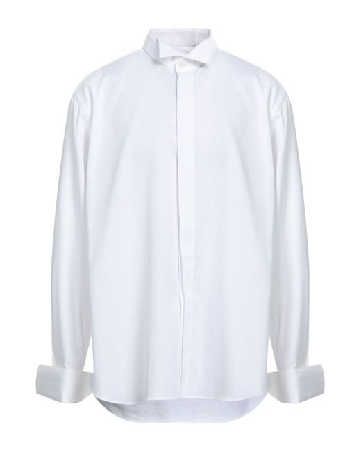 Angelo Nardelli White Shirt for men