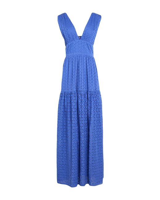 Toy G. Blue Maxi Dress Cotton