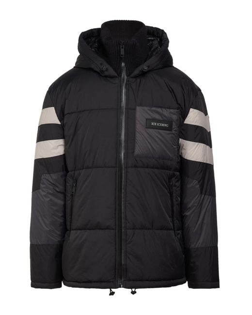 Ice Iceberg Black Puffer for men