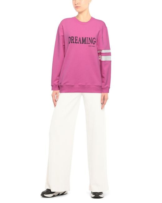 Sweat-shirt Alberta Ferretti en coloris Pink