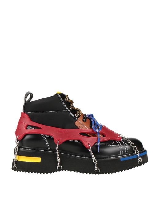 DSquared² Red Ankle Boots for men