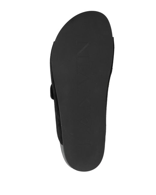 Lanvin Black Sandals