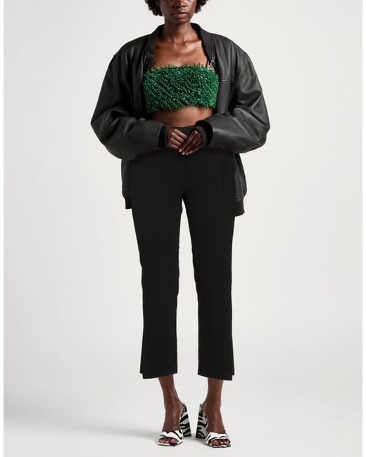 Kaos Black Pants Polyester, Elastane
