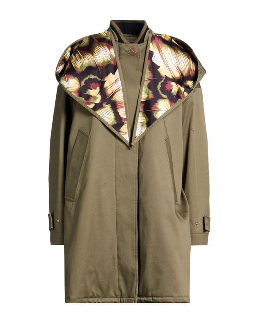 LaDoubleJ Green Coat Cotton, Elastane