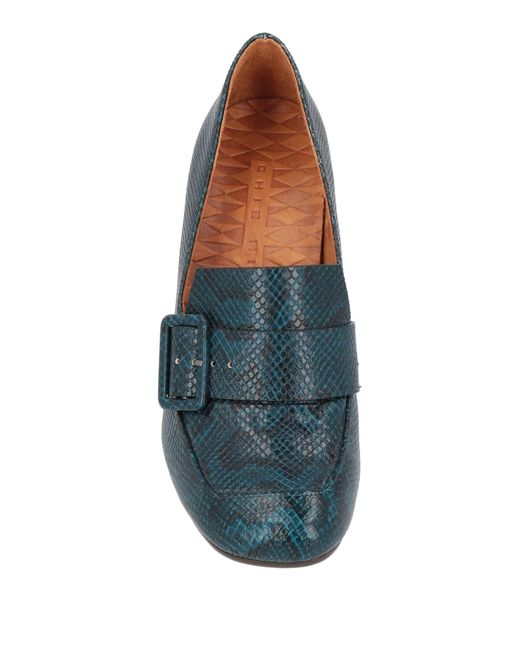 Chie Mihara Blue Loafers