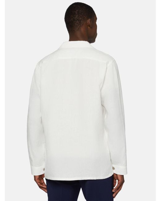 Camisa Boggi de hombre de color White