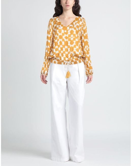 Max & Moi Metallic Top