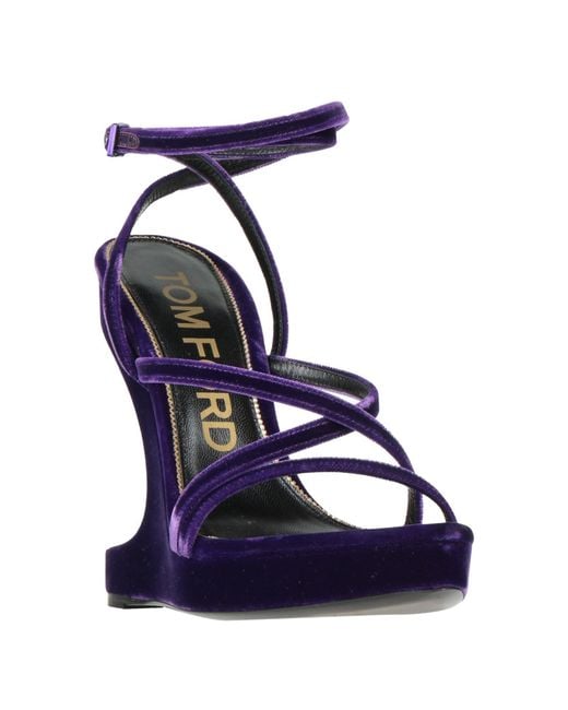 Tom Ford Blue Sandals