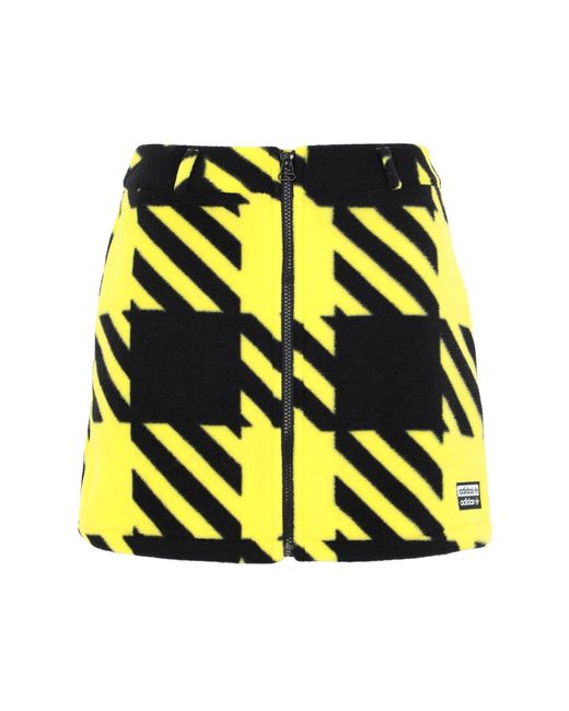 Adidas Originals Yellow Mini Skirt