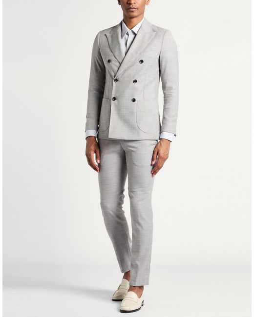 Roberto Cavalli Gray Suits for men