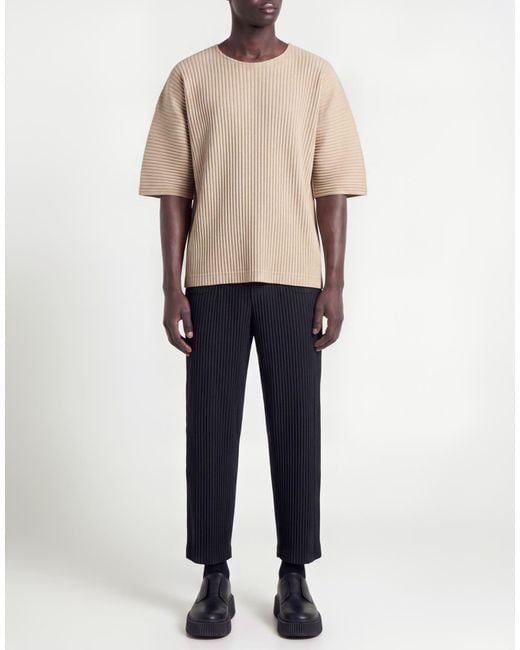 Issey Miyake Natural T-Shirt Polyester for men