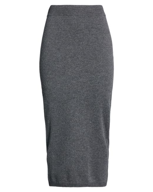 ALESSIA SANTI Gray Midi Skirts