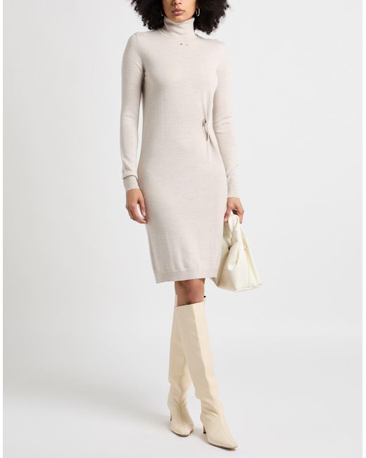 Barbara Bui Natural Midi-Kleid